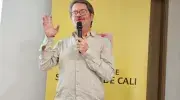 Profesor Iván Osuna Motta, del Departamento de Hábitat de la Javeriana Cali, representante de la universidad en el Reconocimiento Sello Cali Construye Sostenible
