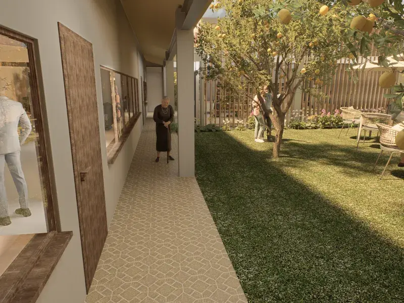 Javerianos diseñan propuesta arquitectónica para transformar el salón social de San Carlos en una Casa de la Cultura