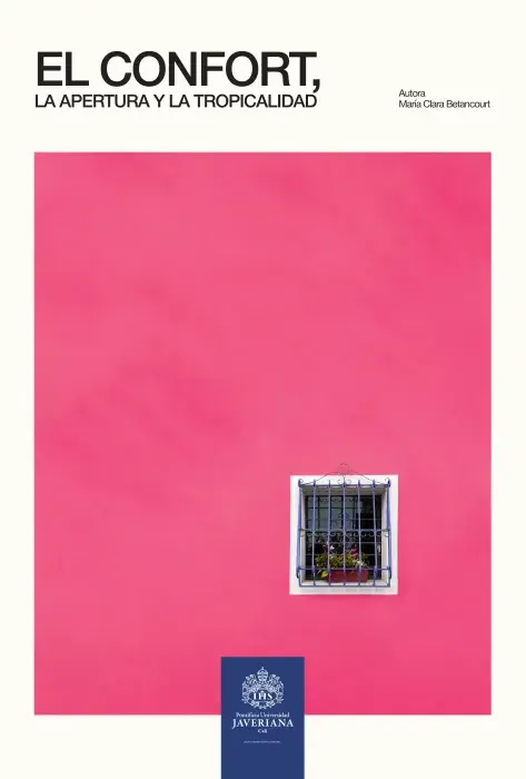 Portada El confort, la apertura y la tropicalidad