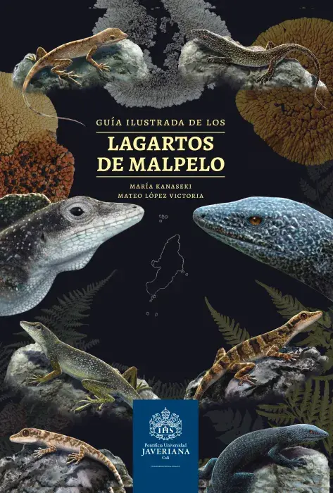 Portada Guía ilustrada de los lagartos de Malpelo